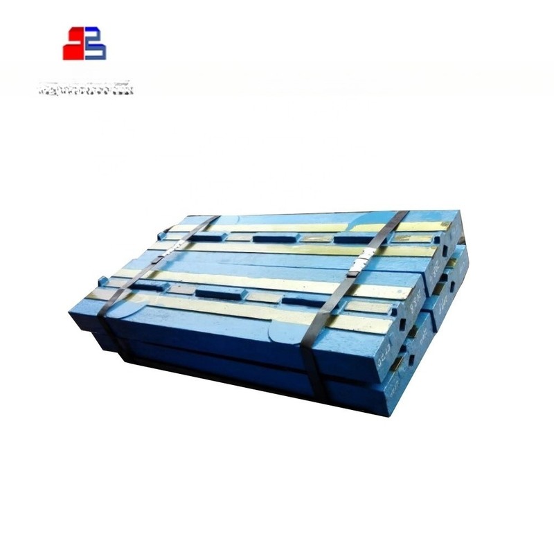 Energiebergbau NP1315 Schlagbrucher Verschleißteile Hochchromlegierte Stahl Gießhammer