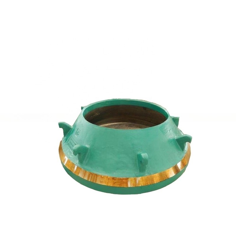 Verkaufsbereich weltweit C1545 Schüssel Liner Legierung Stahlkegel Brecher Verschleißteile