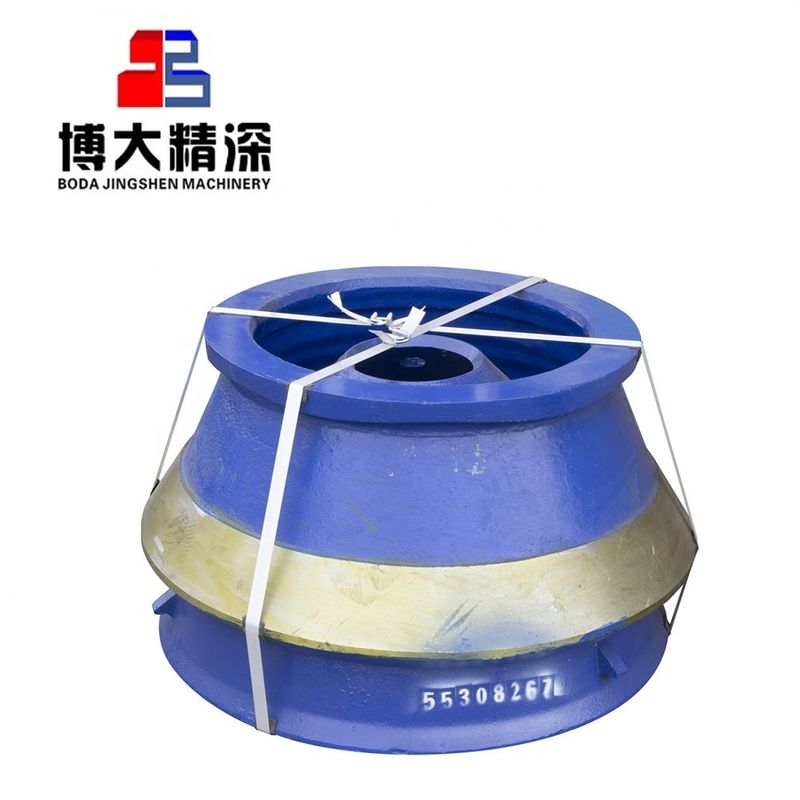 Verkleidung aus Stahl mit hohem Mangangehalt Spare-Part Bowl Liner für Kegelbrenner im Erzbergbau